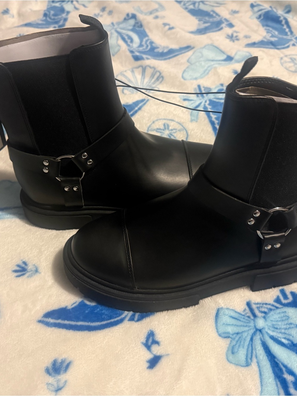 Target Black Women's Harness Chelsea Ankle Boots
